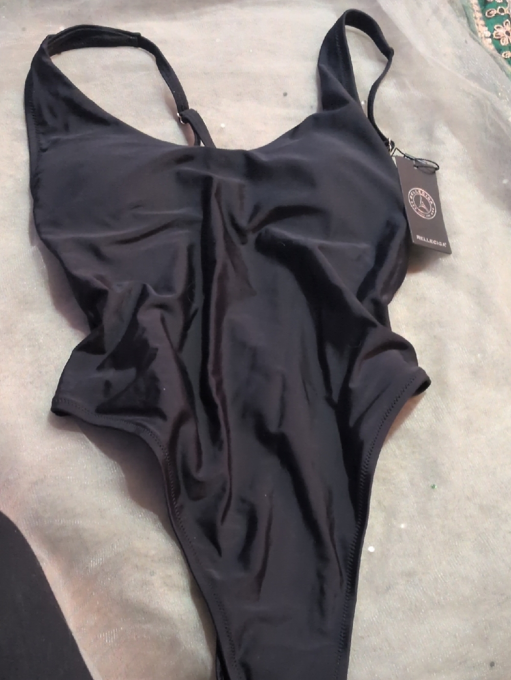 RELLECIGA Elegant Black Swimwear